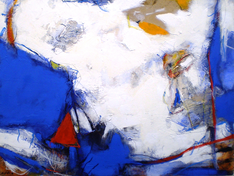 Ohne Titel, Nr.10006, 2010;Acryl-Leinwand,;60 x 80 cm;1.480 - Galerie Wroblowski